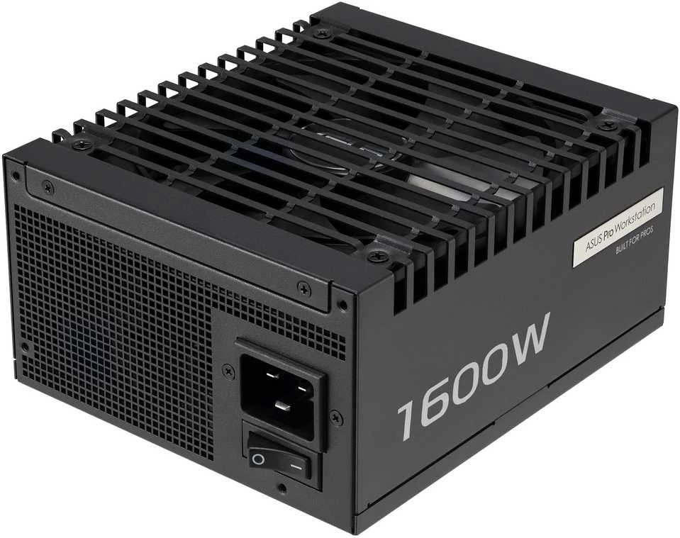 ASUS Pro WS 1600W Platinum power supply unit 20+4 pin ATX ATX Juodas