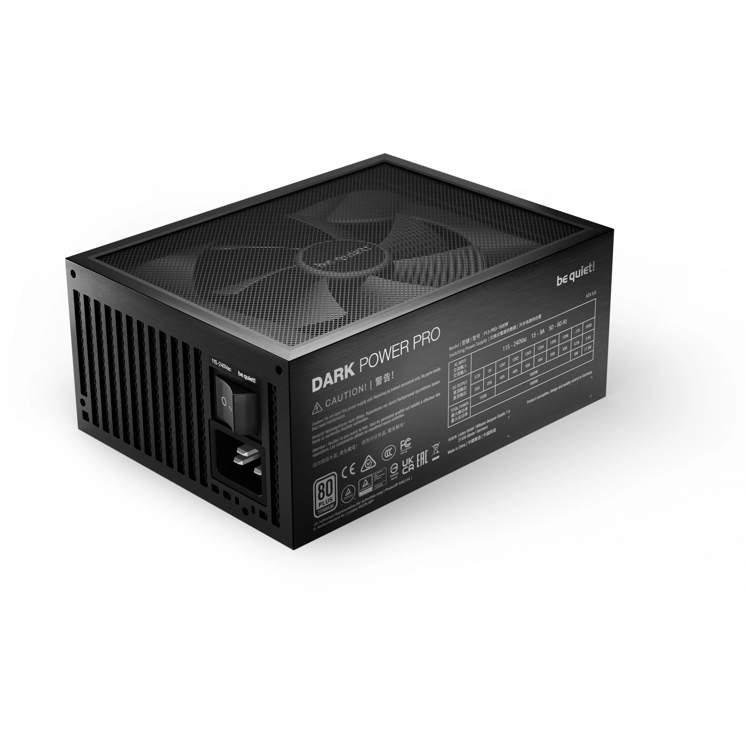 LISTAN BE QUIET Dark Power Pro 13 1600W