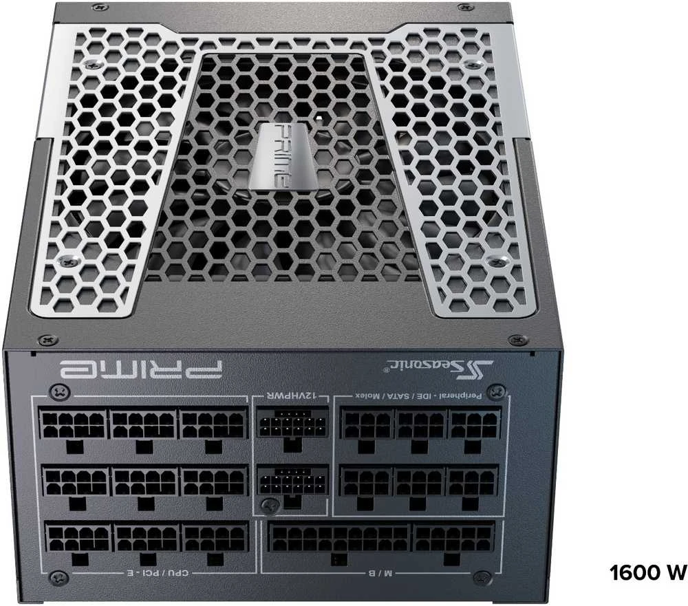 Seasonic Maitinimo blokas PRIME PX-1600 ATX 3.0, 80 PLUS Platinum sertifikatas
