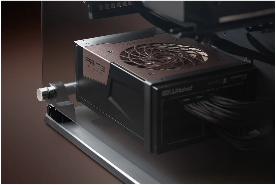 „Seasonic Prime TX-1600 Noctua Edition“ maitinimo šaltinis, „80 PLUS Titanium“, modulinis, ATX 3.1, PCIe 5.0 × 1600 vatų