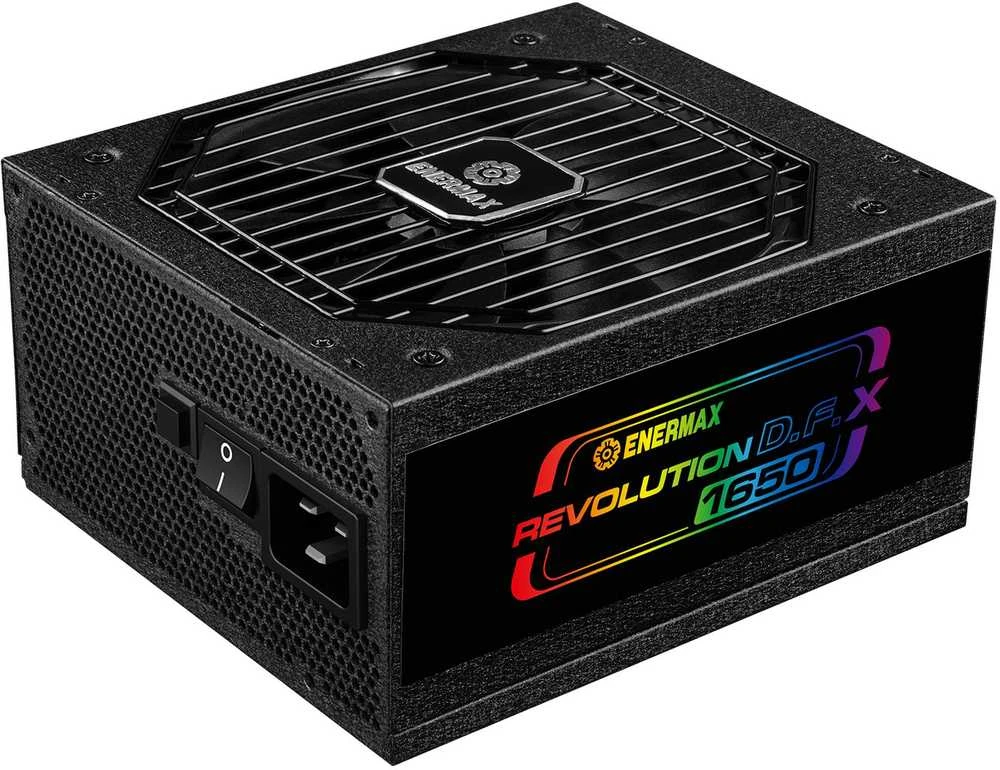1650W Enermax Revolution D.F.X ERT1650EWT 80+ Gold Kabelmanagement