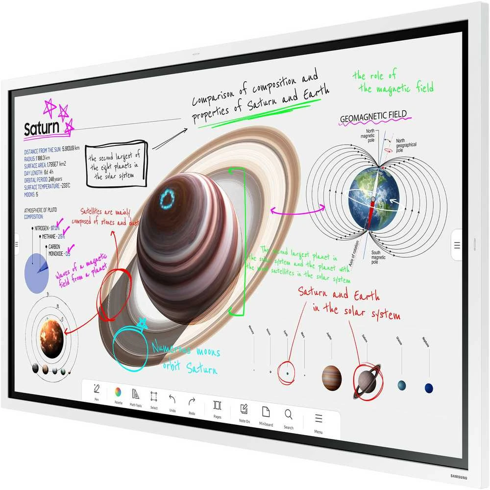 Monitorius SAMSUNG 65" FLIP PRO DIGITAL FLIPBOARD,UHD,TOUCH