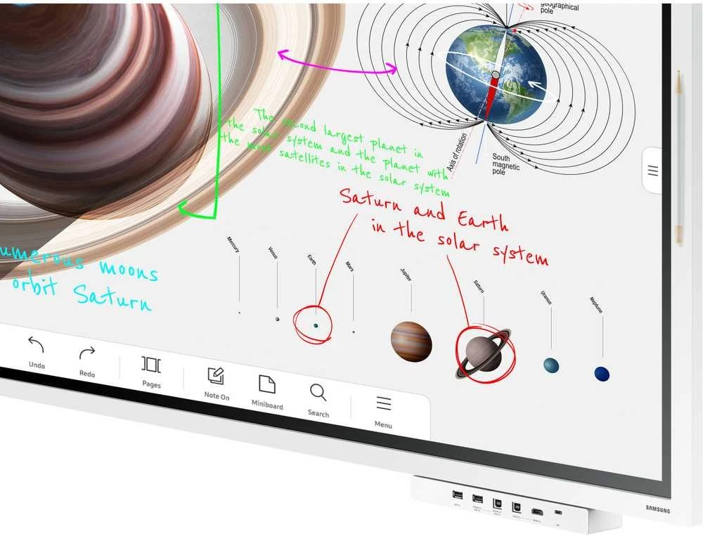 Monitorius SAMSUNG 65" FLIP PRO DIGITAL FLIPBOARD,UHD,TOUCH