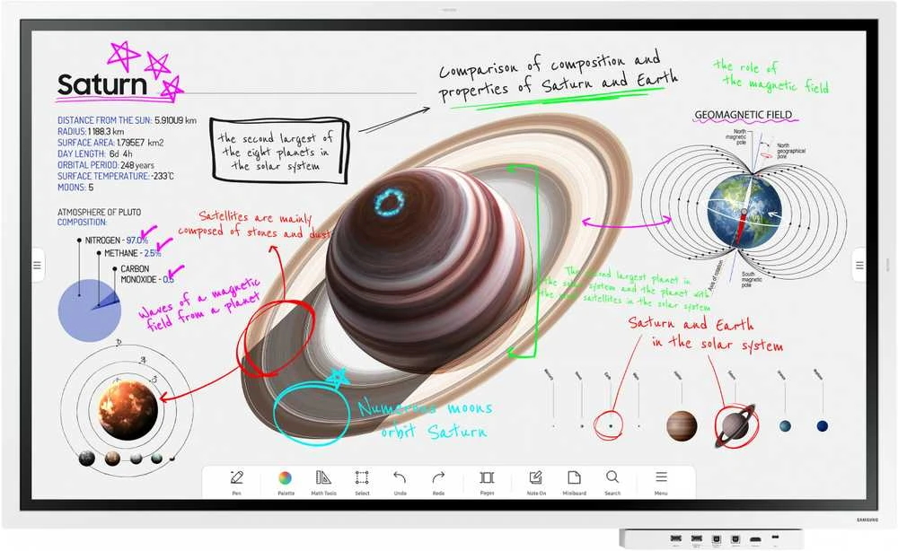 Monitorius SAMSUNG 65" FLIP PRO DIGITAL FLIPBOARD,UHD,TOUCH