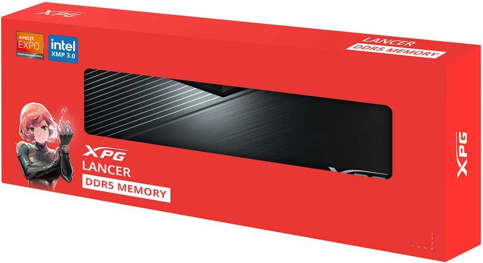 RAM Atmintis ADATA XPG Lancer Blade, DDR5, 16 GB, 6000MHz, CL48 (AX5U6000C4816G-SLABBK)