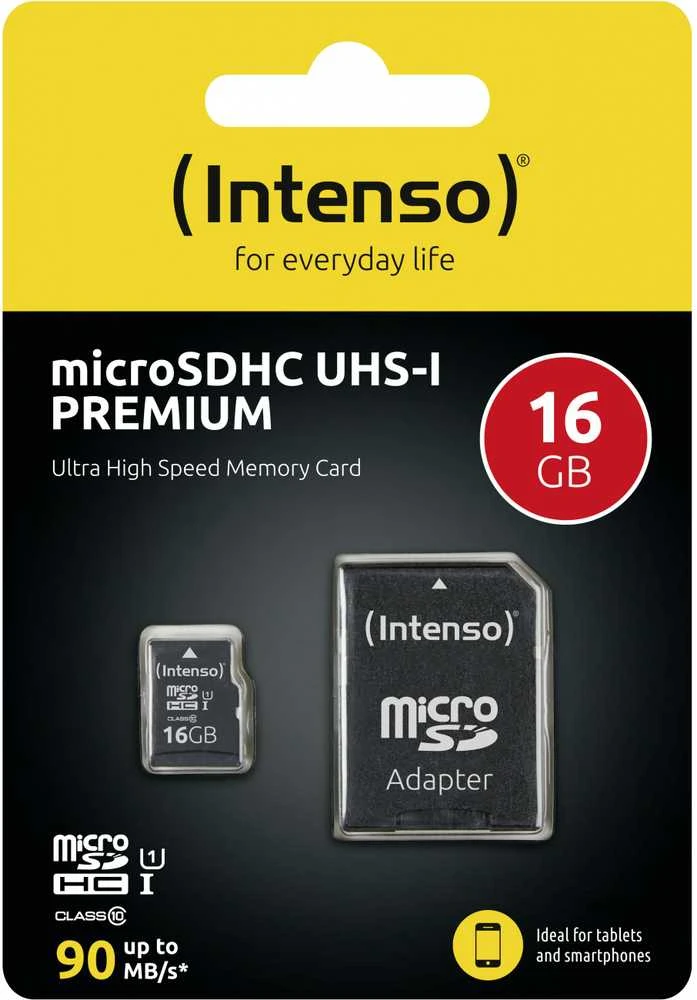 Atminties kortelė SD Intenso 16GB 3423470