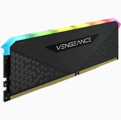 RAM 16 GB PC 3200 CL16 CORSAIR Vengeance RGB, skirtas Ryzen 4, INT mažmeninė prekyba