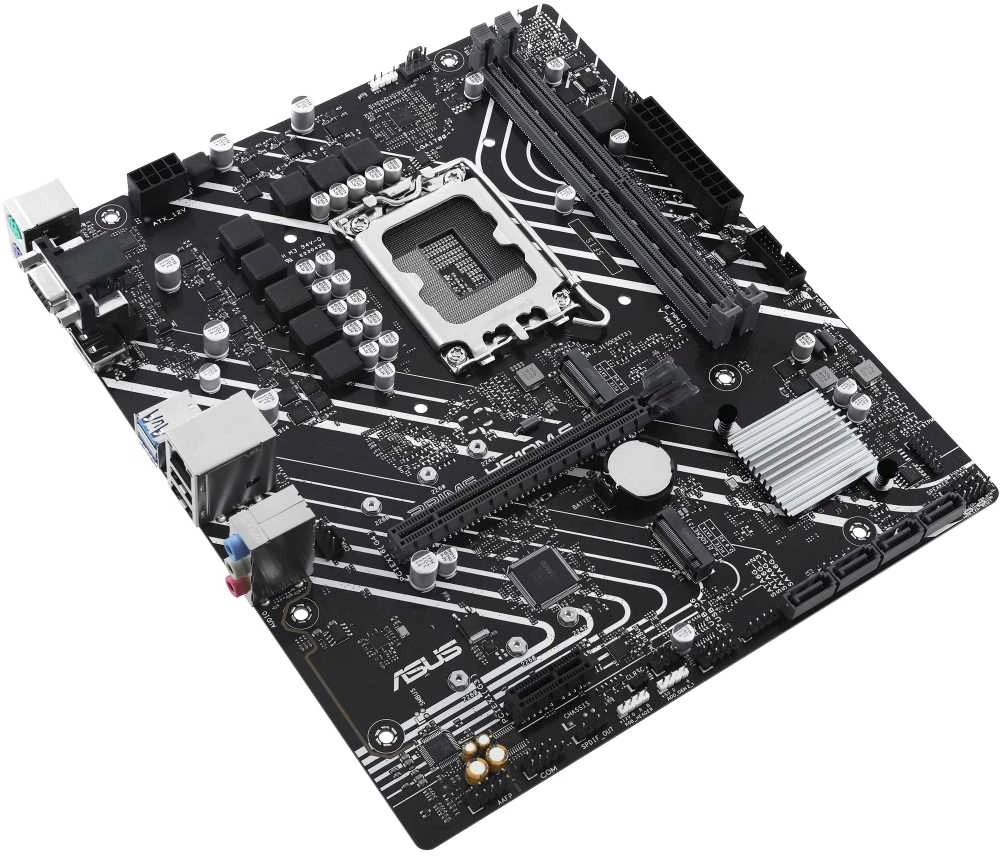 ASUS Prime H610M-E-CSM, Intel H610 pagrindinė plokštė - LGA1700 lizdas, DDR5