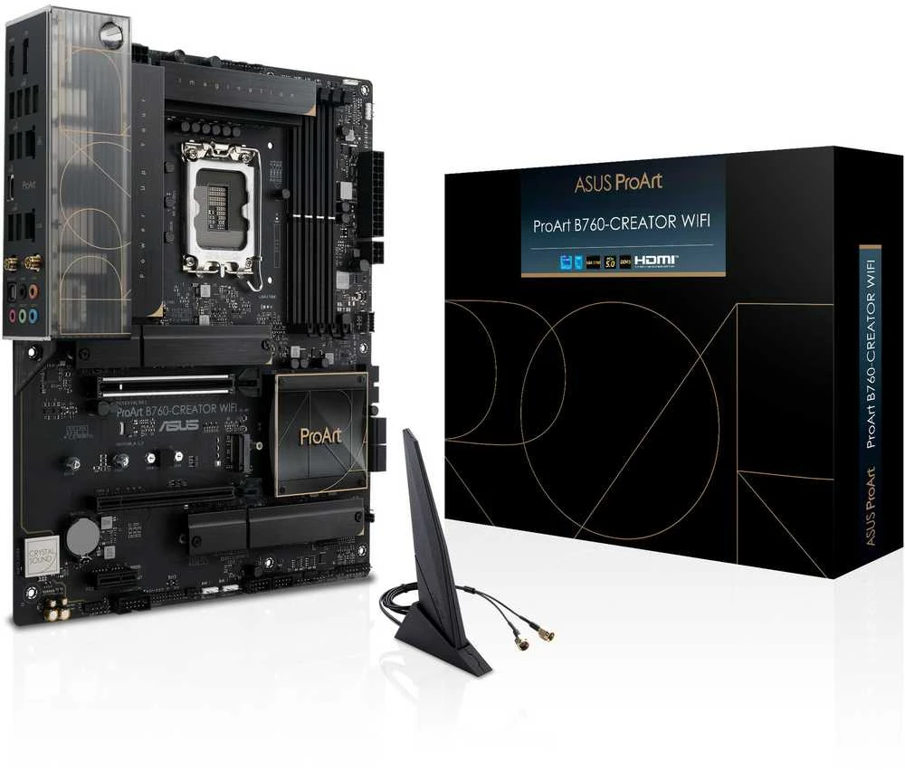 Pagrindinė plokštė ASUS PROART B760-CREATOR WIFI, LGA 1700
