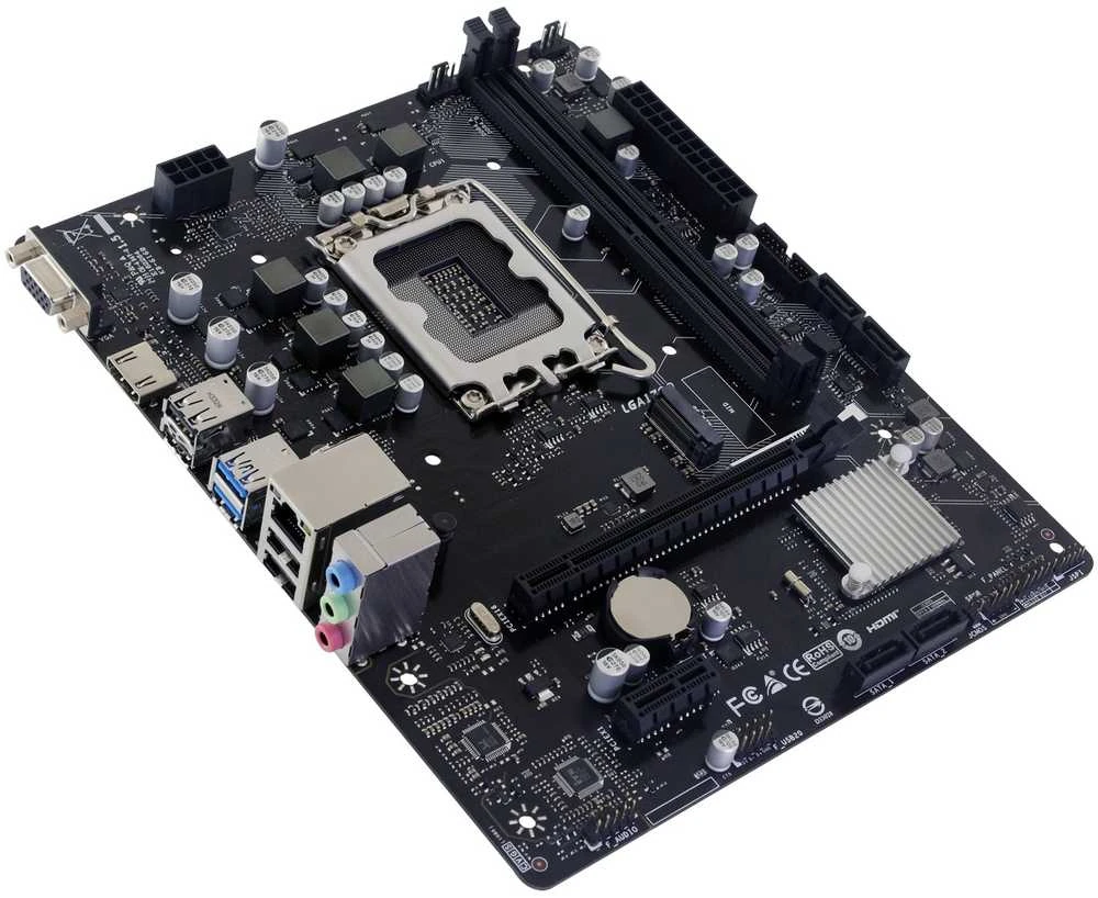 Biostar H610MHC 2.0 pagrindinė plokštė Intel H610 LGA 1700 micro ATX