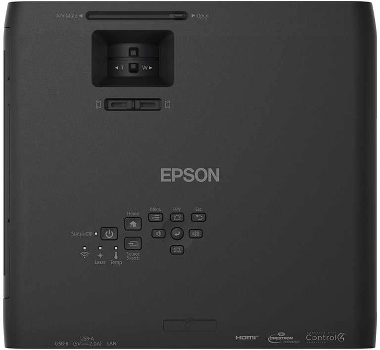 Projektorius Epson | EB-L265F | Full HD (1920x1080) | 4600 ANSI lumens | Juodas | Wi-Fi