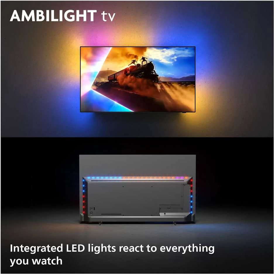 „Philips 77 OLED760“ – 4K „Ambilight“ televizorius