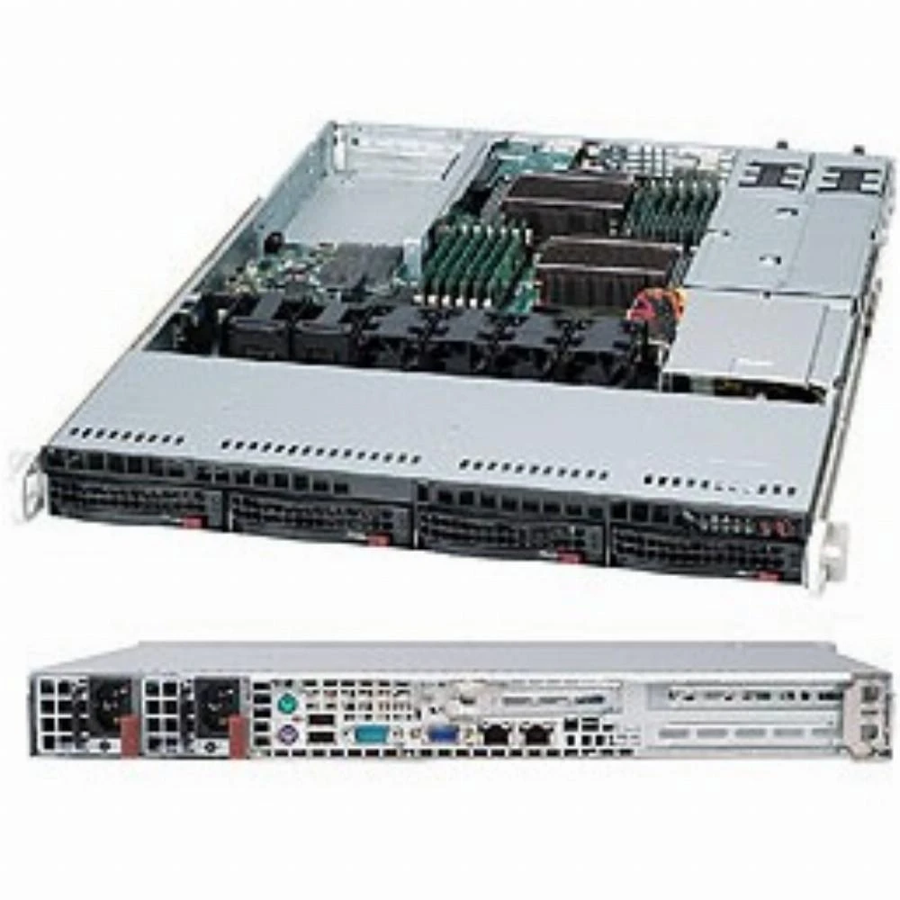 Supermicro SuperChassis 815TQC-R706WB2 Stovas Juoda 750 W
