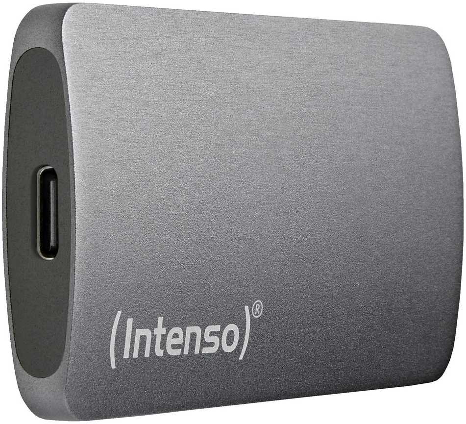 Kietasis diskas „Intenso TX800“ 2 TB antracito spalvos išorinis SSD diskas (3828470)