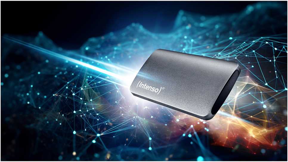 Kietasis diskas „Intenso TX800“ 2 TB antracito spalvos išorinis SSD diskas (3828470)