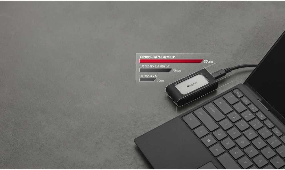 KINGSTON XS2000 PORTABLE SSD 1TB USB3.2