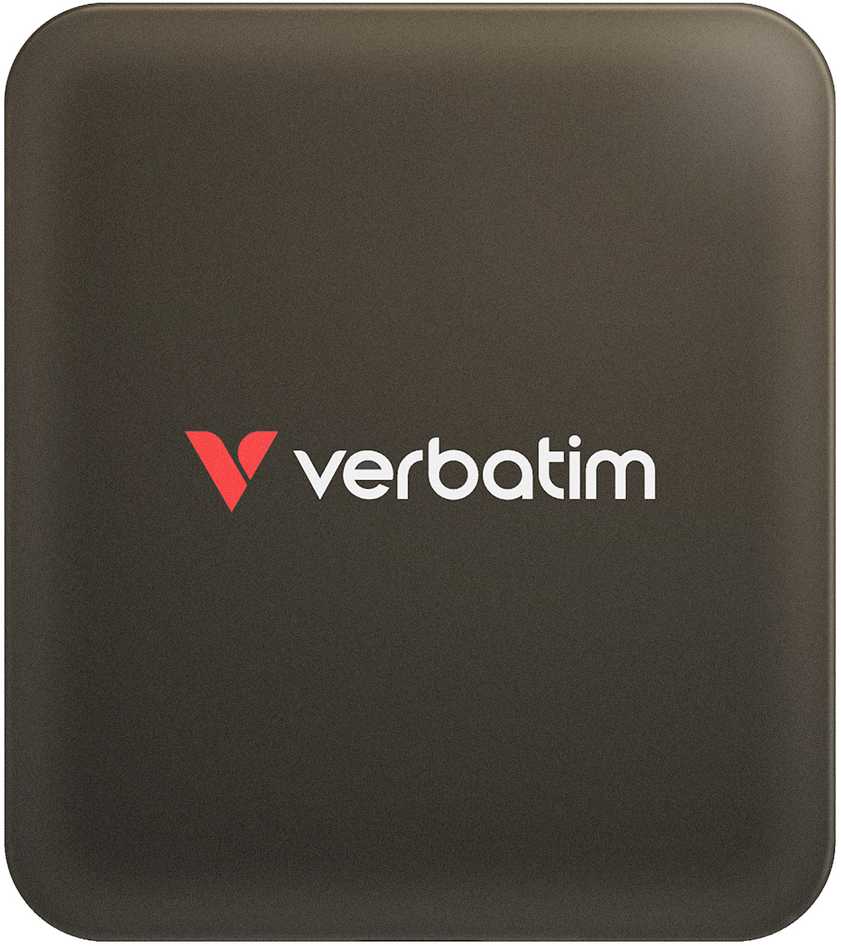Kietasis diskas Verbatim SnapBack SSD 1 TB Mocha Metallic, Externe SSD - ruda