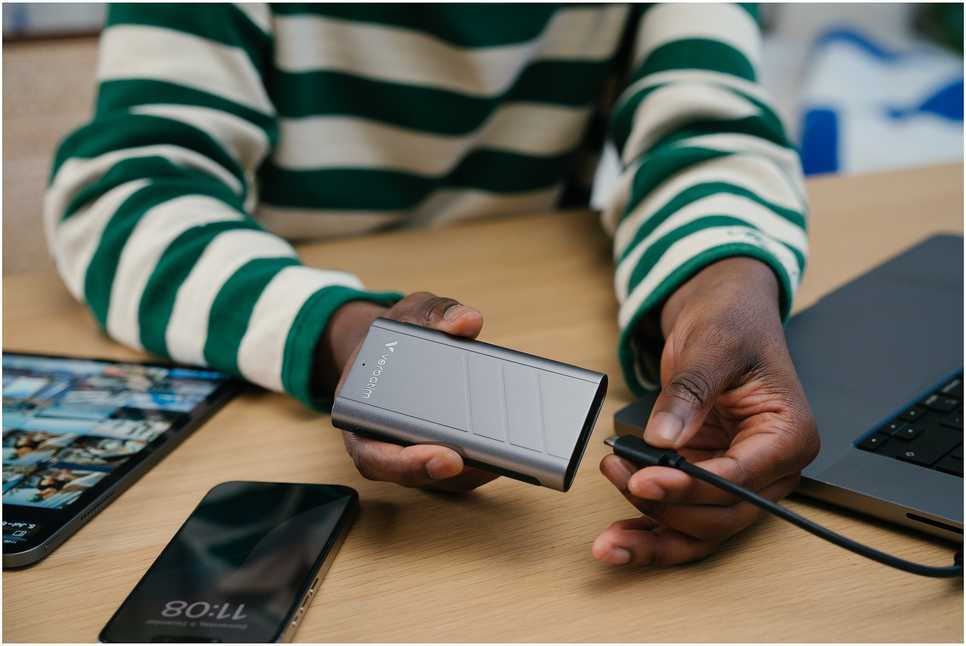 Kietasis diskas Išorinis diskas Verbatim TurboMetal SSD 1TB USB4 USB-C pilkos spalvos 32021