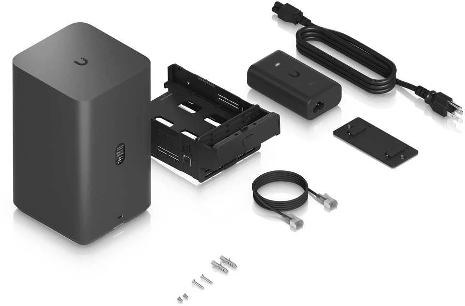Serveris Ubiquiti UNAS-2-B (2 HDD skyriai, skirti 2,5"/3,5")