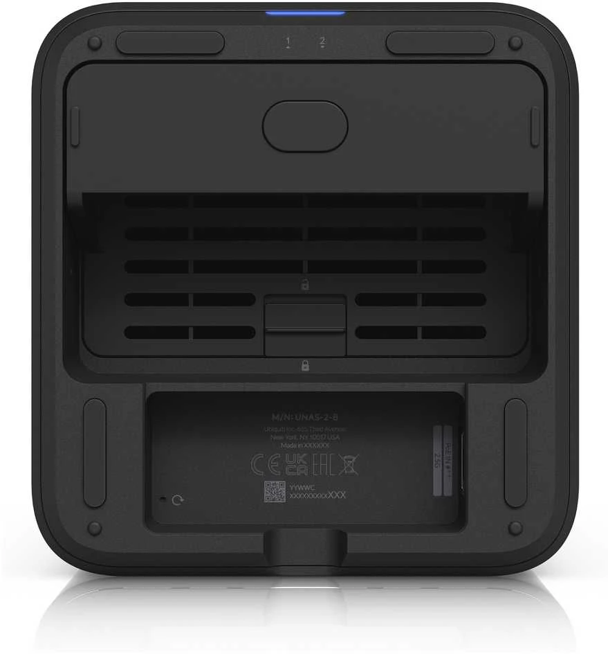 Serveris Ubiquiti UNAS-2-B (2 HDD skyriai, skirti 2,5"/3,5")