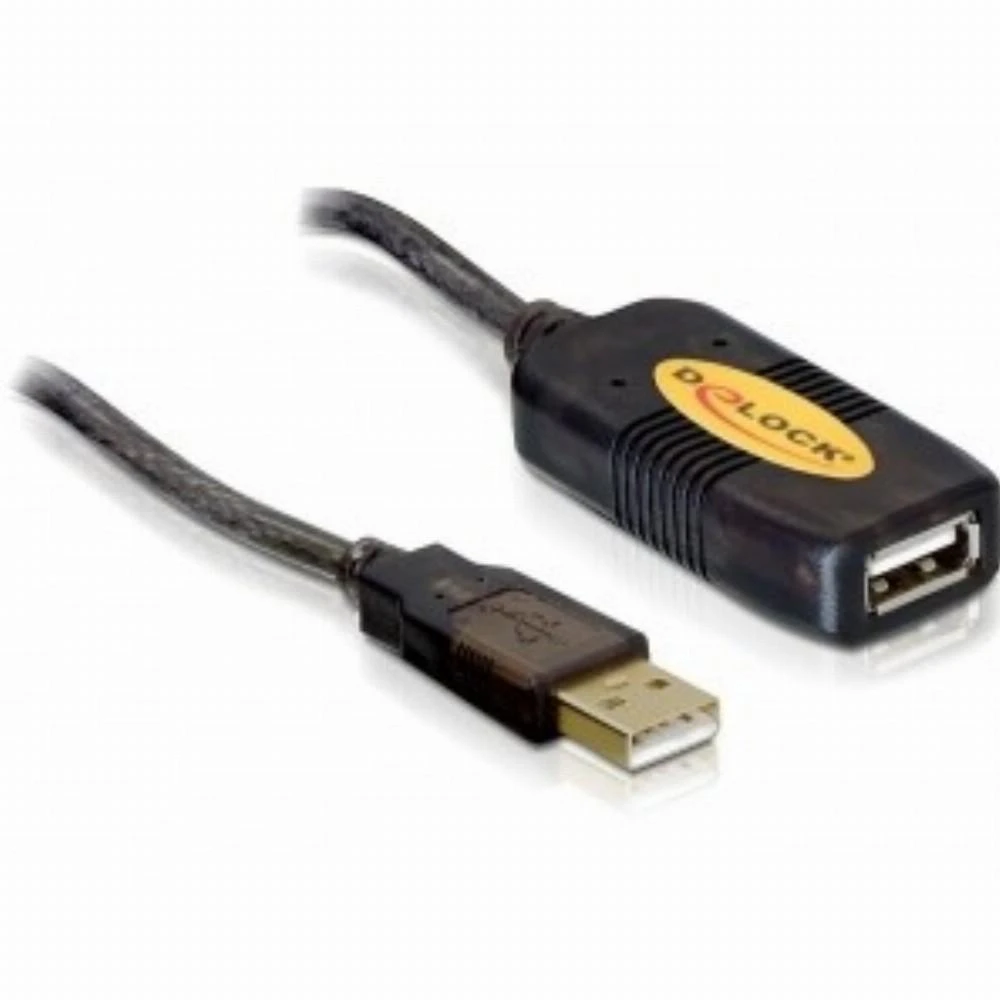 DELOCK Cable USB 2.0 plėtinys, aktyvus 10m