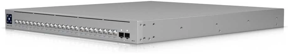 Šakotuvas Ubiquiti UniFi Pro XG 24 PoE valdomas L2/L3 10G Ethernet (100/1000/10000) Maitinimas per Ethernet (PoE) 1U Pilkas