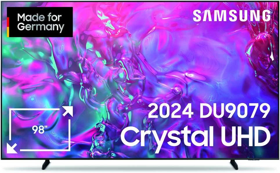 Samsung GU98DU9079 98 colių krištolo UHD LED 4K išmanusis televizorius