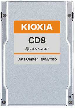 Dysk serwerowy Kioxia CD8-V 12.8TB 2.5'' PCI-E x4 Gen 4 NVMe (KCD8XVUG12T8)