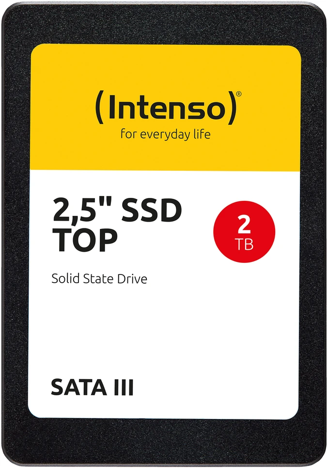 2,5 2TB „Intenso“ geriausias našumas