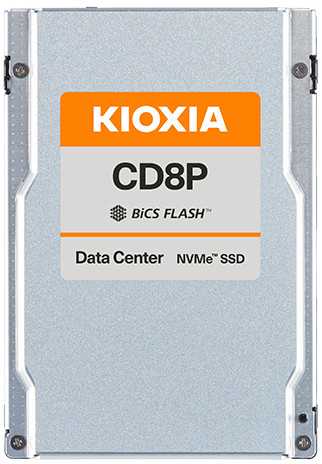 Dysk SSD Kioxia Kioxia CD8P-R 3,84 TB 2.5'' PCI Express 5.0 NVMe BiCS FLASH TLC