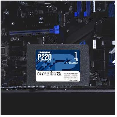 PATRIOT P220 SATA 3 1TB SSD 550/500MB/s