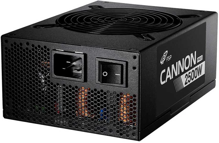 Fortron 2500W FSP CANNON PRO 2500 80+ Platin ATX 3.1 korpusas