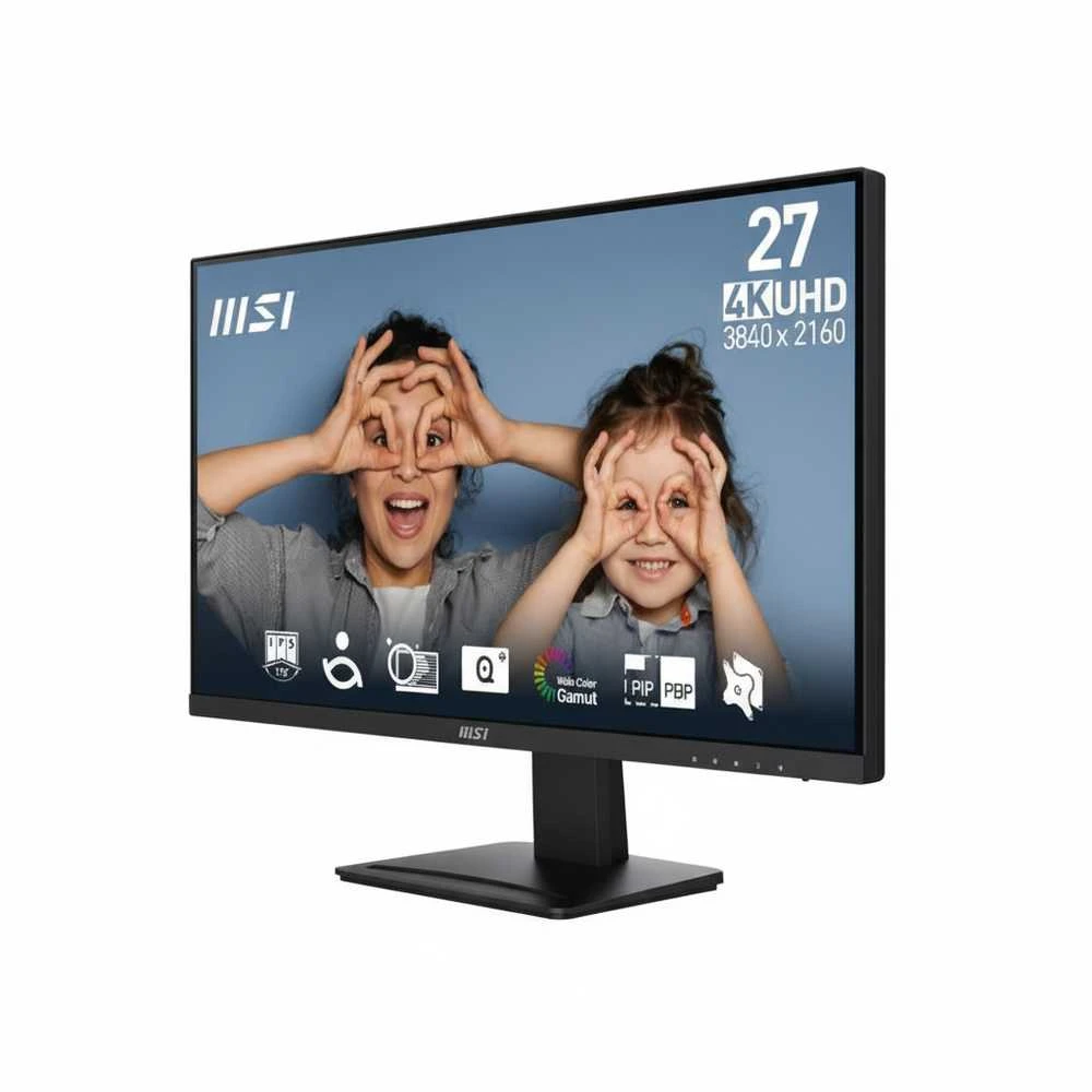 MSI PRO MP273UDE, 27 colių monitorius, 60 Hz, IPS, adaptyvus sinchronizavimas