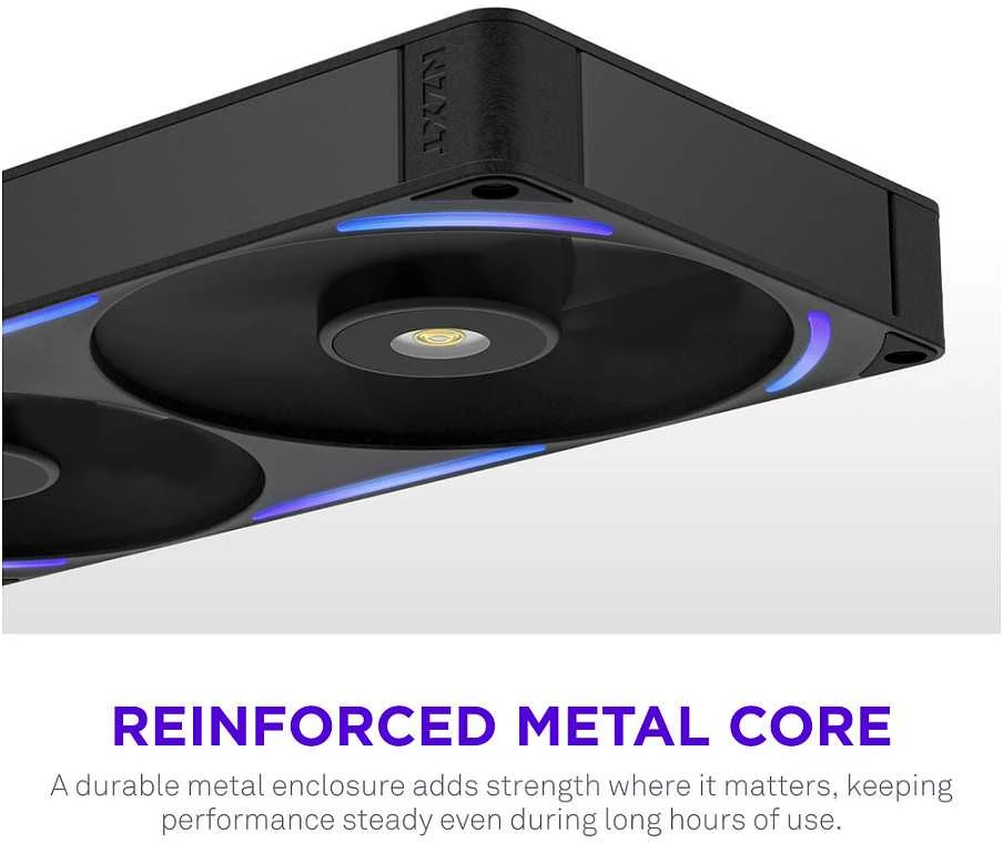 Nzxt F280X juodas ventiliatorius (RF-U28PN-B1)