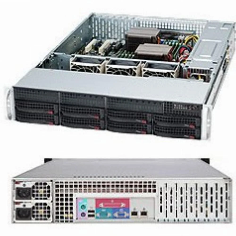 Super Micro Computer 2HE SUPERMICRO CSE-825TQC-R1K03LPB