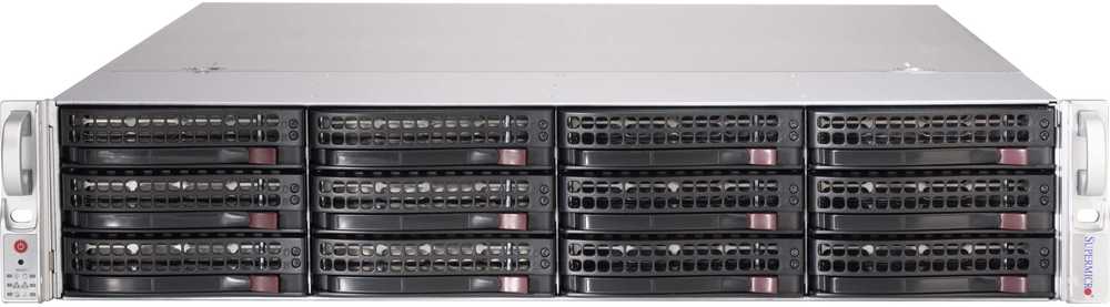 Supermicro Geh?naudokite SuperChassis CSE-826BE1C-R609JBOD