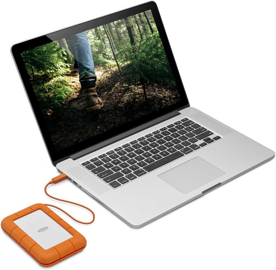 „LaCie Rugged Secure 2 TB“, išorinis kietasis diskas - baltas/oranžinis, USB-C 3.2 Gen 1 (5 Gbit/s)