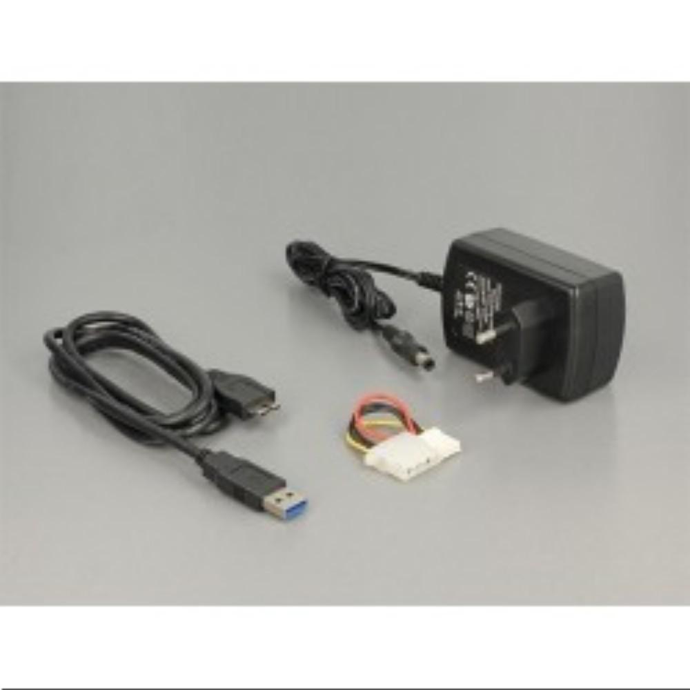 DLC DELOCK konverteris iš USB 3.0 į SATA 6 Gb/s / IDE 40 kontaktas / IDE 44 kontaktas su atsargine funkcija