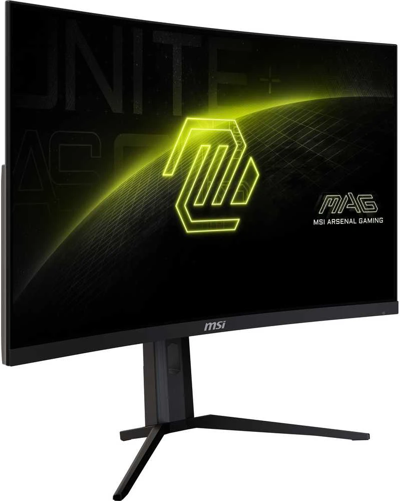 Monitorius 31,5 colio (80 cm) TFT MSI MAG 321CUPDFDE lenktas UHD 160 Hz Juodas