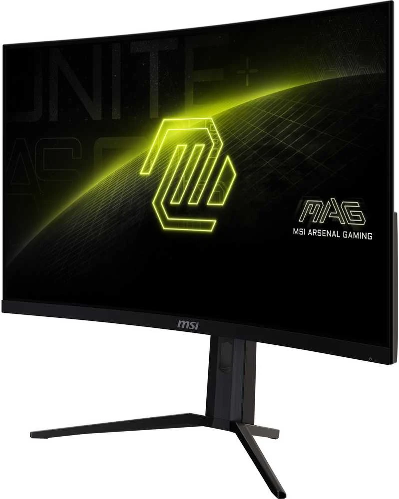 Monitorius 31,5 colio (80 cm) TFT MSI MAG 321CUPDFDE lenktas UHD 160 Hz Juodas