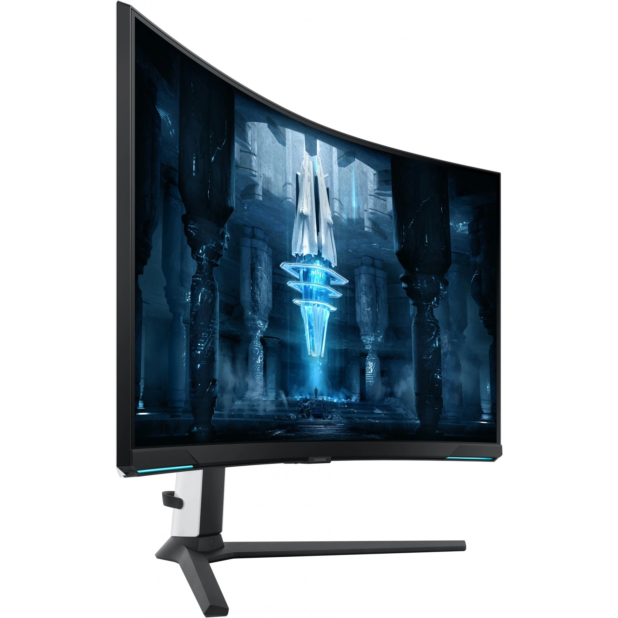 Samsung | Monitorius | G850 UHD | 32 " | VA | 16:9 | 240 Hz | 1 ms | 3840 x 2160 pikselių | 350 cd/m² | Baltas