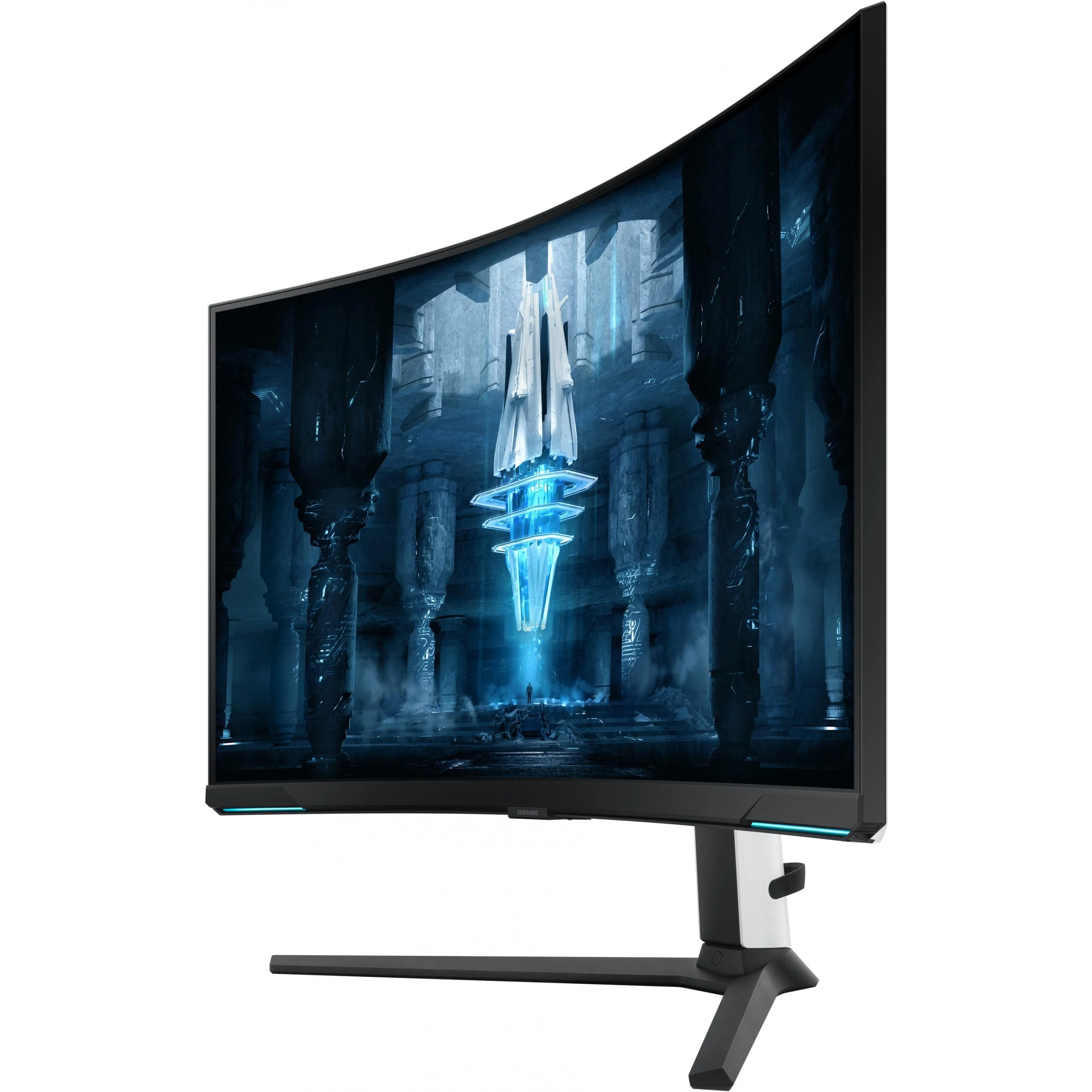 Samsung | Monitorius | G850 UHD | 32 " | VA | 16:9 | 240 Hz | 1 ms | 3840 x 2160 pikselių | 350 cd/m² | Baltas