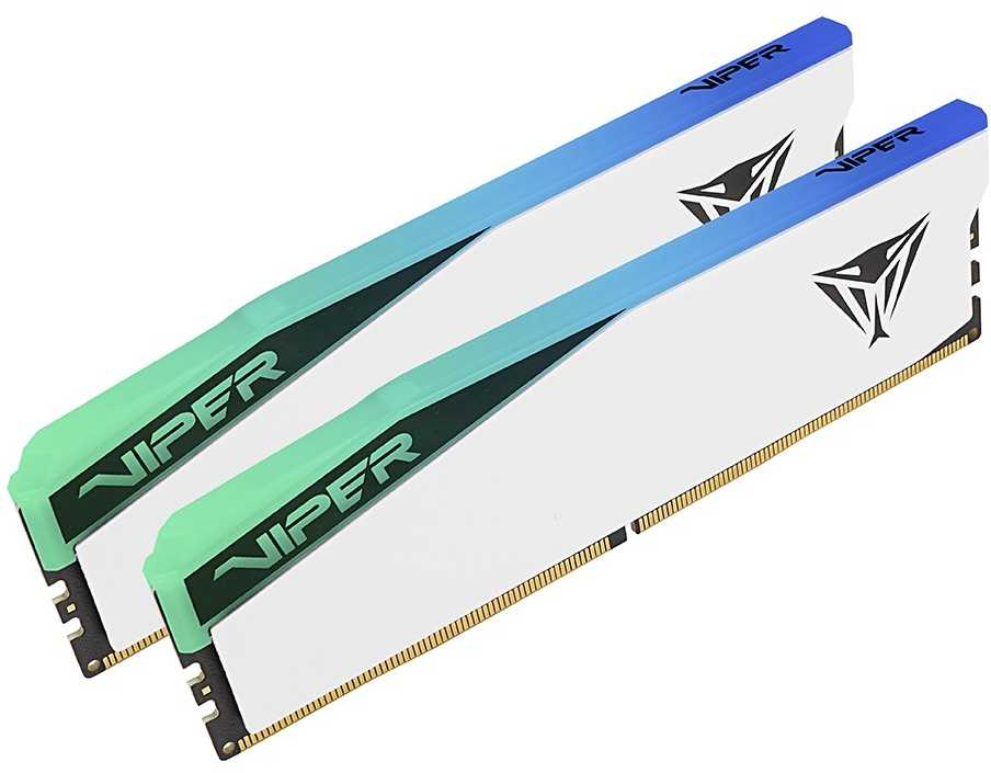 RAM Patriot Viper Elite 5, DDR5, 32 GB, 6000MHz, CL42 (PVER532G60C42W)