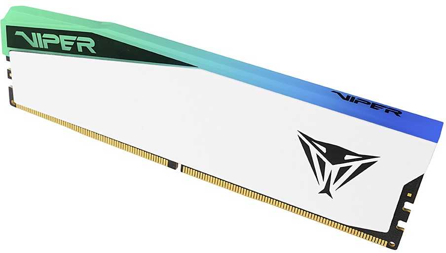 RAM Patriot Viper Elite 5, DDR5, 32 GB, 6000MHz, CL42 (PVER532G60C42W)