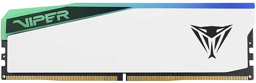 RAM Patriot Viper Elite 5, DDR5, 32 GB, 6000MHz, CL42 (PVER532G60C42W)