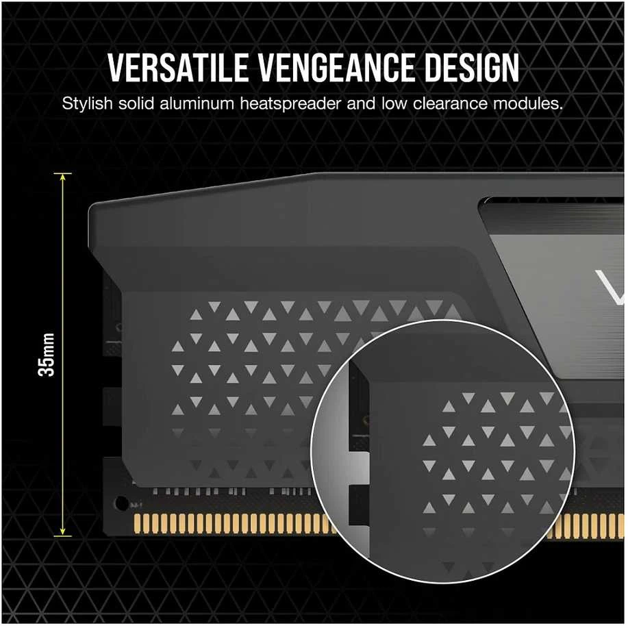 RAM CORSAIR VENGEANCE DDR5 32GB 2x16GB DIMM 6000MT/s CL38-44-44-96 1.35V Intel XMP & AMD EXPO - Pilkas