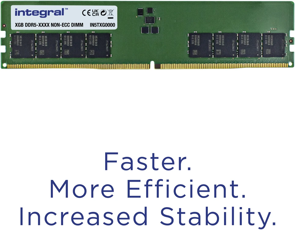 RAM Atmintis serwerowa Integral 32GB DIMM 4800MHz (žalias) (IN5T32GNHRBX)