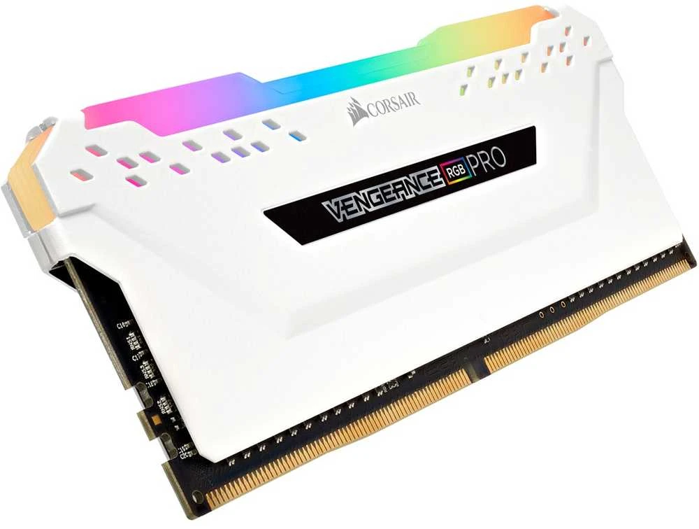 RAM 32 GB PC 3200 CL16 CORSAIR KIT (2x16 GB) VENGEANCE RGB W mažmeninė prekyba