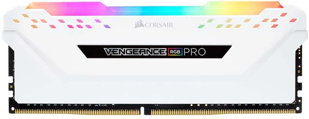 RAM 32 GB PC 3200 CL16 CORSAIR KIT (2x16 GB) VENGEANCE RGB W mažmeninė prekyba