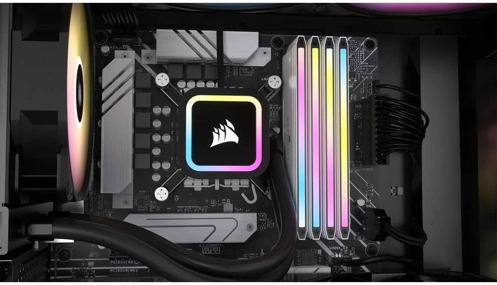 Stacionarių kompiuterių atmintis CORSAIR RAM DOMINATOR TITANIUM CMP32GX5M2B6000C30W RGB 32GB (2 x 16GB), Baltos spalvos
